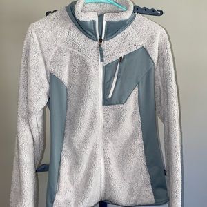 Fuzzy Columbia jacket